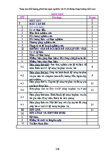 SKKN Nâng cao chất lượng phát triển ngôn ngữ cho trẻ 24-36 tháng trong trường mầm non